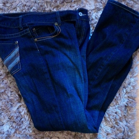 Chico's Platinum Dayton MR Jeans size 10 - Picture 2 of 6